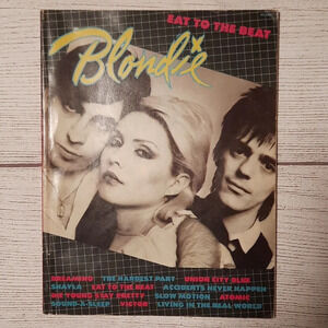 Vintage Blondie Eat to the Beat Music Book